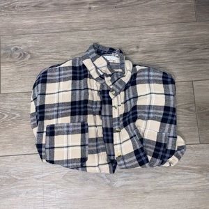Pacsun flannel LA hearts